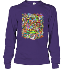 Monster Medley Long Sleeve T-Shirt Long Sleeve T-Shirt - belovedtshirt