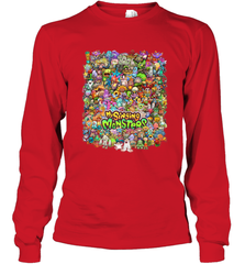 Monster Medley Long Sleeve T-Shirt Long Sleeve T-Shirt - belovedtshirt