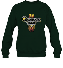 Star Trek DS9 Quark's Bar Vintage Logo Crewneck Sweatshirt Crewneck Sweatshirt - belovedtshirt