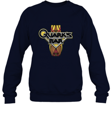 Star Trek DS9 Quark's Bar Vintage Logo Crewneck Sweatshirt Crewneck Sweatshirt - belovedtshirt