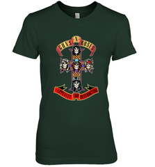 Guns N' Roses Classic Cross Logo Women's Premium T-Shirt Women's Premium T-Shirt - belovedtshirt