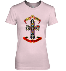 Guns N' Roses Classic Cross Logo Women's Premium T-Shirt Women's Premium T-Shirt - belovedtshirt