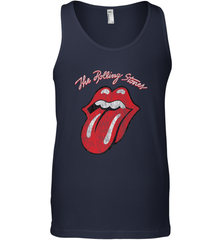 Mens The Rolling Stones Script Tongue Logo Men's Tank Top Men's Tank Top - belovedtshirt