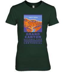 Grand Canyon National Park Centennial Logo Women's Premium T-Shirt Women's Premium T-Shirt - belovedtshirt