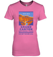 Grand Canyon National Park Centennial Logo Women's Premium T-Shirt Women's Premium T-Shirt - belovedtshirt