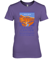 Grand Canyon National Park Centennial Logo Women's Premium T-Shirt Women's Premium T-Shirt - belovedtshirt