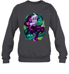 Disney The Little Mermaid Ursula Sea Witch Painting Crewneck Sweatshirt Crewneck Sweatshirt - belovedtshirt