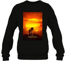 Disney The Lion King Live Action Movie Poster Crewneck Sweatshirt Crewneck Sweatshirt - belovedtshirt