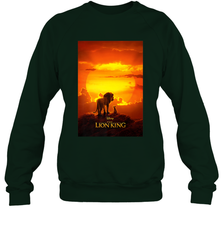 Disney The Lion King Live Action Movie Poster Crewneck Sweatshirt Crewneck Sweatshirt - belovedtshirt