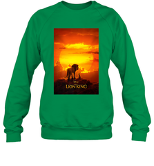 Disney The Lion King Live Action Movie Poster Crewneck Sweatshirt Crewneck Sweatshirt - belovedtshirt