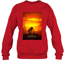 Disney The Lion King Live Action Movie Poster Crewneck Sweatshirt Crewneck Sweatshirt - belovedtshirt
