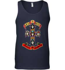 Guns N' Roses Classic Cross Logo Men's Tank Top Men's Tank Top - belovedtshirt
