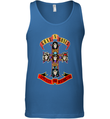 Guns N' Roses Classic Cross Logo Men's Tank Top Men's Tank Top - belovedtshirt