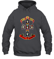 Guns N' Roses Classic Cross Logo Hooded Sweatshirt Hooded Sweatshirt - belovedtshirt