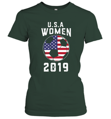USA United States Women 2019 Soccer US Futbol Women's T-Shirt Women's T-Shirt - belovedtshirt