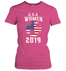 USA United States Women 2019 Soccer US Futbol Women's T-Shirt Women's T-Shirt - belovedtshirt