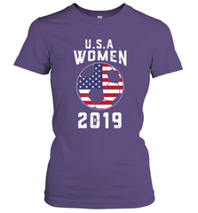 USA United States Women 2019 Soccer US Futbol Women's T-Shirt Women's T-Shirt - belovedtshirt