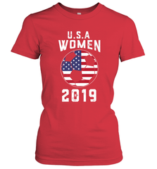 USA United States Women 2019 Soccer US Futbol Women's T-Shirt Women's T-Shirt - belovedtshirt