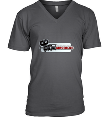 Cinemassacre Modern Chainsaw Logo Men's V-Neck Men's V-Neck - belovedtshirt