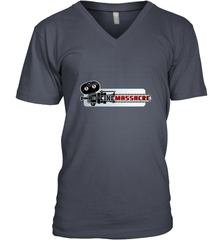 Cinemassacre Modern Chainsaw Logo Men's V-Neck Men's V-Neck - belovedtshirt