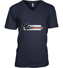 Cinemassacre Modern Chainsaw Logo Men's V-Neck Men's V-Neck - belovedtshirt