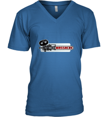 Cinemassacre Modern Chainsaw Logo Men's V-Neck Men's V-Neck - belovedtshirt