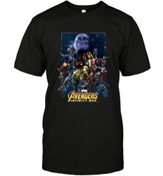 Marvel Avengers Infinity War Neon Team 2 Men's T-Shirt