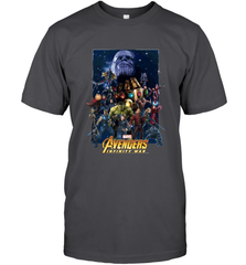 Marvel Avengers Infinity War Neon Team 2 Men's T-Shirt Men's T-Shirt - belovedtshirt