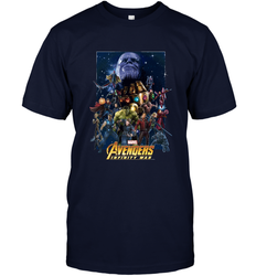 Marvel Avengers Infinity War Neon Team 2 Men's T-Shirt