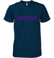 Full Frontal with Samantha Bee Purple Logo Men's Premium T-Shirt Men's Premium T-Shirt - belovedtshirt