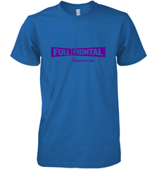 Full Frontal with Samantha Bee Purple Logo Men's Premium T-Shirt Men's Premium T-Shirt - belovedtshirt
