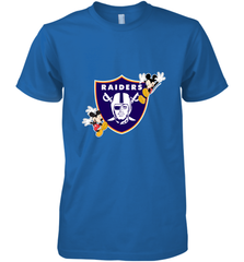 Nfl Oakland Raiders Champion Mickey Mouse Men's Premium T-Shirt Men's Premium T-Shirt - belovedtshirt