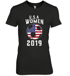 USA United States Women 2019 Soccer US Futbol Women's Premium T-Shirt