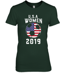 USA United States Women 2019 Soccer US Futbol Women's Premium T-Shirt Women's Premium T-Shirt - belovedtshirt