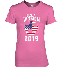 USA United States Women 2019 Soccer US Futbol Women's Premium T-Shirt Women's Premium T-Shirt - belovedtshirt