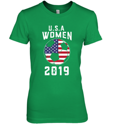 USA United States Women 2019 Soccer US Futbol Women's Premium T-Shirt