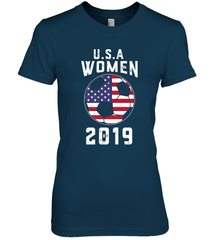 USA United States Women 2019 Soccer US Futbol Women's Premium T-Shirt Women's Premium T-Shirt - belovedtshirt