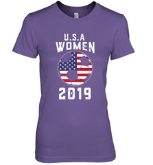 USA United States Women 2019 Soccer US Futbol Women's Premium T-Shirt Women's Premium T-Shirt - belovedtshirt