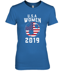USA United States Women 2019 Soccer US Futbol Women's Premium T-Shirt Women's Premium T-Shirt - belovedtshirt