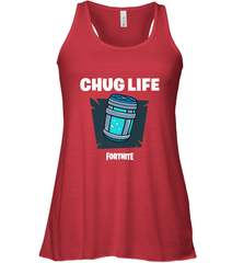 Fortnite Chug Life Women's Racerback Tank Women's Racerback Tank - belovedtshirt