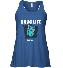 Fortnite Chug Life Women's Racerback Tank Women's Racerback Tank - belovedtshirt