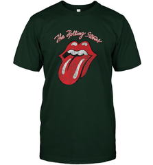 Mens The Rolling Stones Script Tongue Logo Men's T-Shirt Men's T-Shirt - belovedtshirt