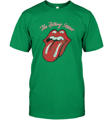 Mens The Rolling Stones Script Tongue Logo Men's T-Shirt Men's T-Shirt - belovedtshirt