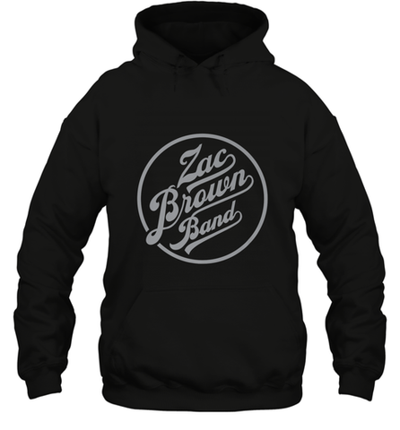 Zac Brown Band  Original ZBB Logo Hooded Sweatshirt Hooded Sweatshirt / Black / S Hooded Sweatshirt - belovedtshirt