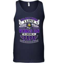 NFL The Only Thing I Love More Than Being A Minnesota Vikings Fan Is Being A Papa Football Men's Tank Top Men's Tank Top - belovedtshirt