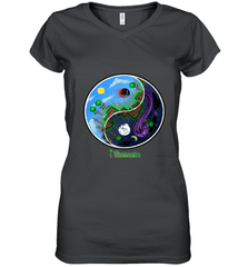 Terraria _ Night and Day Women's V-Neck T-Shirt Women's V-Neck T-Shirt - belovedtshirt