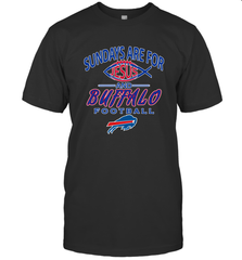Sundays Are For Jesus and Buffalo Funny Christian Football 1 Men's T-Shirt Men's T-Shirt - belovedtshirt