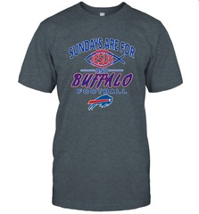 Sundays Are For Jesus and Buffalo Funny Christian Football 1 Men's T-Shirt Men's T-Shirt - belovedtshirt