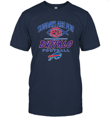 Sundays Are For Jesus and Buffalo Funny Christian Football 1 Men's T-Shirt Men's T-Shirt - belovedtshirt