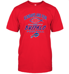 Sundays Are For Jesus and Buffalo Funny Christian Football 1 Men's T-Shirt Men's T-Shirt - belovedtshirt